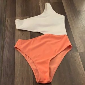 Colorblock one piece S